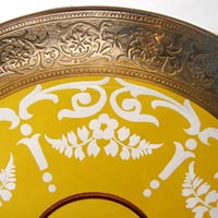 Unknown Decoration on Westmoreland #1800 Compote