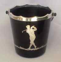Unknown Golfer Silver Overlay on Cambridge Decagon