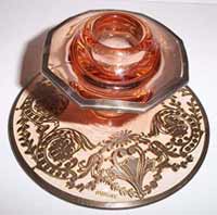 Unknown Silver Decoration on Central Candleholder