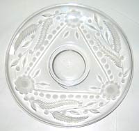 Unknown Cutting on Heisey Plate