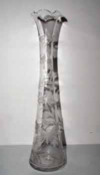 Unknown Butterfly Cutting on Unknown Bud Vase