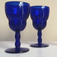 Unknown Cobalt Goblets