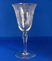 Unknown Water Goblet w/ Unknown Cut