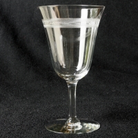 Unknown Needle-Etched Goblet