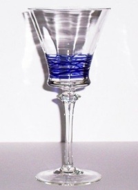 Unknown Water Goblet w/ Threading
