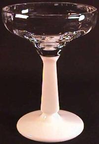 Unknown White Stem w/ Crystal Bowl