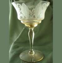 Unknown Champagne w/ Lotus Etch