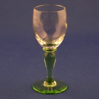 Unknown Bi-Color Cordial w/ Spiral Optic
