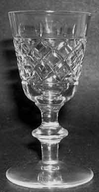 Unknown Cordial with Cut Pattern