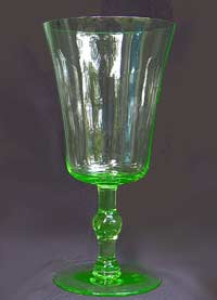 Unknown Ball Stemmed Goblet