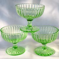 Unknown Ribbed Sherbet
