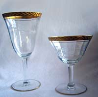Unknown Paneled Stemware