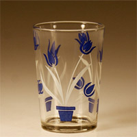 Swanky Swig #1 w/ Blue Tulips