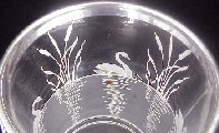 National Silver Deposit Ware "Swan Lake" Decoration National Silver Deposit Ware "Swan Lake" Decoration