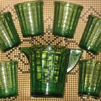 Akro Agate Play-Time Glass Water Set