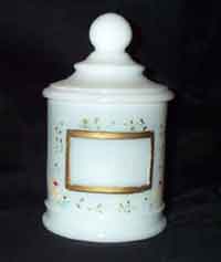 Akro Agate Apothecary Jar