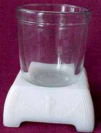 Akro Agate Tumbler and Votive Holder