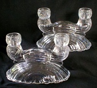 Slick Two-Light Candlesticks