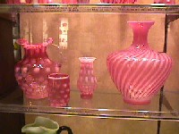 Fenton Cranberry Opalescent