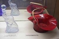 Fenton Mandarin Red & Mermaid Blue