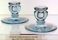 Fenton #318 Candleholders at Fenton Museum