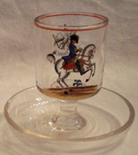 Goldberg Mounted Soldier Decoration on Cigarette Urn