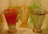 Indiana Old English Pitchers