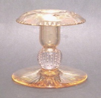 Pairpoint Candlestick w/ Engraved Swags