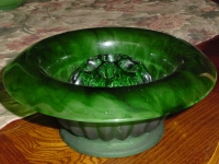 Davidson Cloud Bowl w/ Dome Flower Arranger