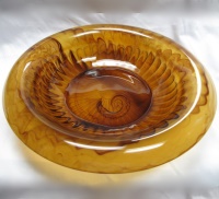 Davidson #1910D Amber Cloud Bowl
