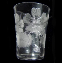 Locke Art Glass Shot Glass Decoration