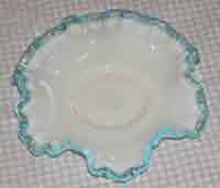 Fenton Aqua Crest Bowl