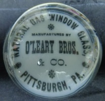 National Gas Window Glass Paperweight