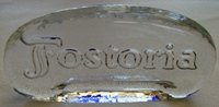 Fostoria Paperweight