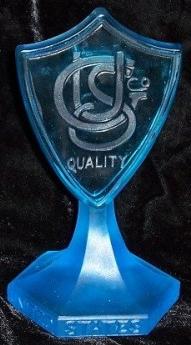 U. S. Glass Sign