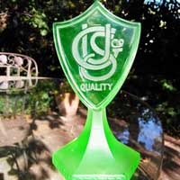 U.S. Glass Display Sign