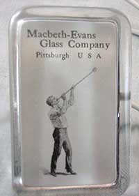 Macbeth-Evans Paperweight