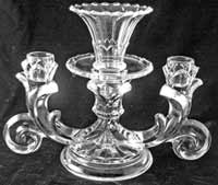Unknown Candleholder with Vase Insert