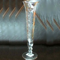 Unknown Vase w/ Silver City Flanders Overlay