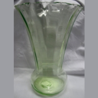 Unknown Green Paneled Vase