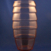 Unknown Stacked Rib Vase