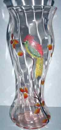 Unknown Spiral Optic Vase