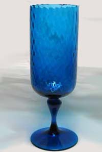 Unknown Footed Vase w/ Optic