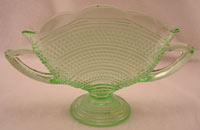 Unknown Hobnail Fan Vase