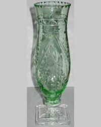 Unknown Bi-Color Vase with Cutting