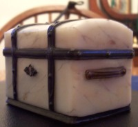 Unknown Faux Marble Candy Trunk
