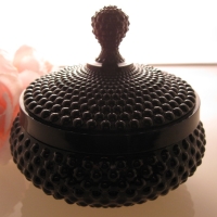Unknown Hobnail Puff Box