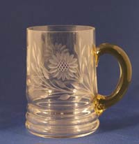 Unknown Bi-Color Mug with Cornflower Cutting
