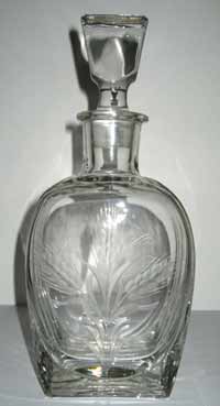 Unknown Ribbed Decanter