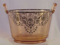 Unknown Ice Tub with Unknown Silver Overlay